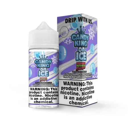 Candy King 100ml - Strawberry Watermelon Bubblegum on Ice