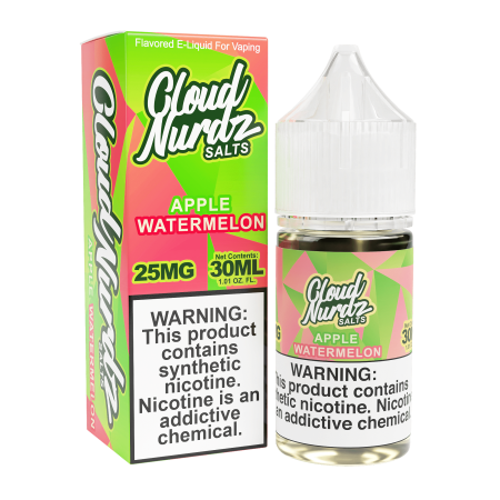 Cloud Nurdz Salts Apple Watermelon