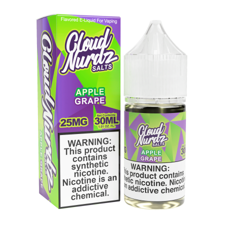 Cloud Nurdz Salts Apple Grape