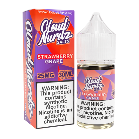 Cloud Nurdz Salts Strawberry Grape