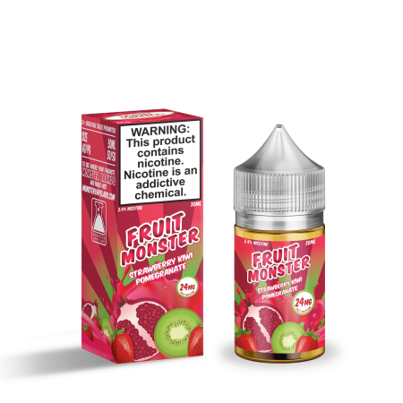 Fruit Monster Salt Strawberry Kiwi Pomegranate