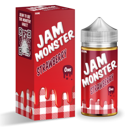 Jam Monster 100ml - Strawberry