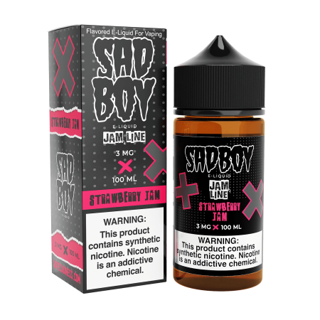 Sadboy 100ml - Strawberry Jam Cookie