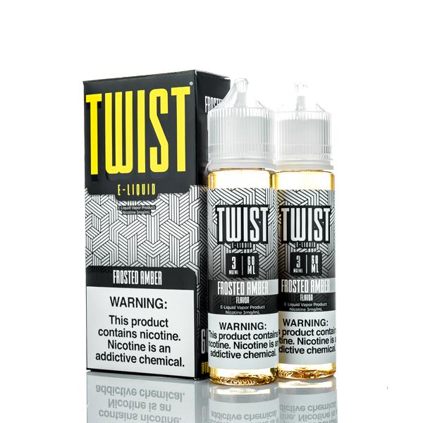 Twist E-liquid 120ml (2x 60ml) - Frosted Amber (Formerly 