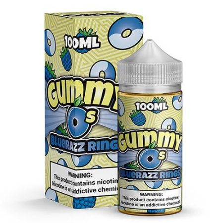 Shijin 100ml - Gummy O's Blue Razz Rings