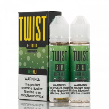 Twist E-liquid 120ml (2x 60ml) - Green No.1 (Formerly "Honeydew Melon Chew")