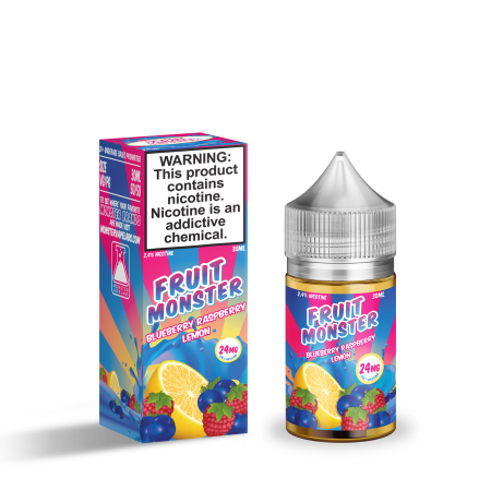 Fruit Monster Salt Blueberry Raspberry Lemon