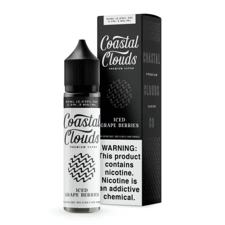 Coastal Clouds 60ml - ICED Grape Berries