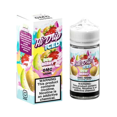 Hi-Drip 100ml - DEW BERRY ICED (Formerly "HONEYDEW STRAWBERRY ICED")