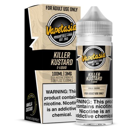 VAPETASIA 100ml - KILLER KUSTARD