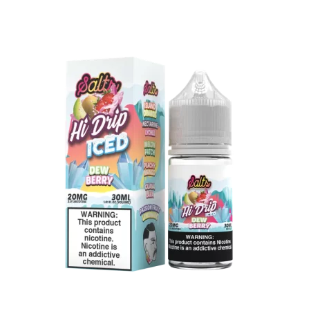 Hi-Drip Salts - Dew Berry ICED (Formerly "Honeydew Strawberry ICED") 30ml