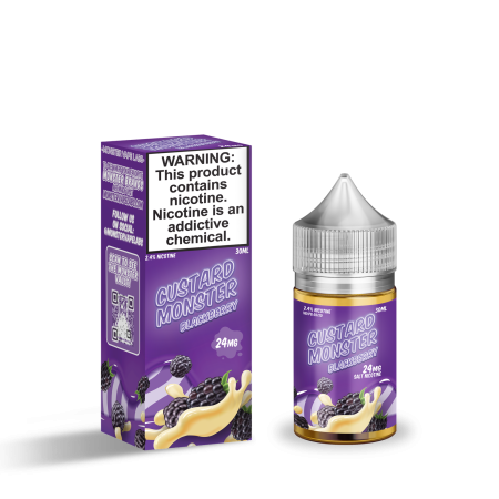 Custard Monster Salt - Blackberry