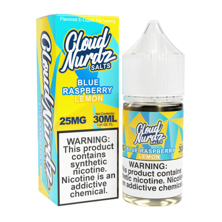 Cloud Nurdz Salts Blue Raspberry Lemon