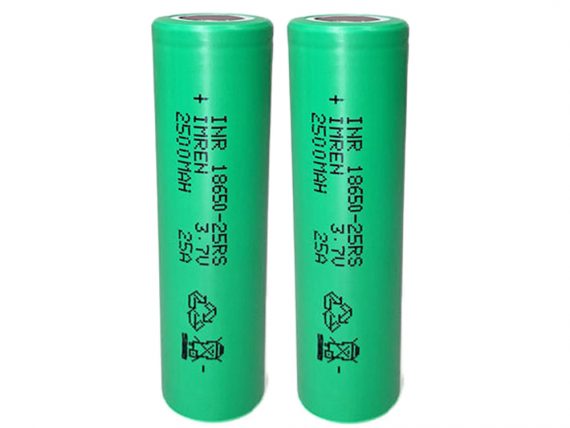 Samsung 25R 18650 2500mAh 20A Battery