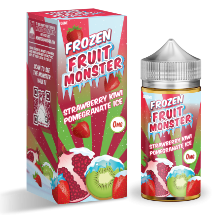 Frozen Fruit Monster 100ml - Strawberry Kiwi Pomegranate Ice