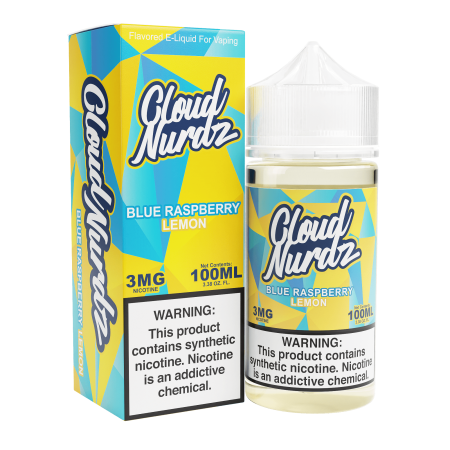 Cloud Nurdz 100ml - Blue Raspberry Lemon