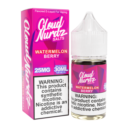Cloud Nurdz Salts Watermelon Berry