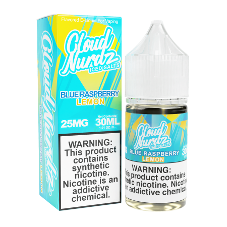 Cloud Nurdz Salts Blue Raspberry Lemon ICED