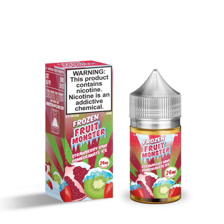 FROZEN FRUIT MONSTER SALT - STRAWBERRY KIWI POMEGRANATE ICE