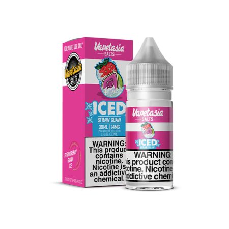 VAPETASIA SALT - STRAW GUAW ICED