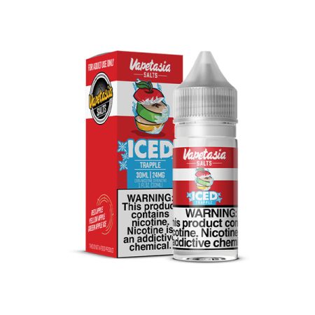 VAPETASIA SALT - TRAPPLE ICED