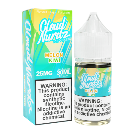 Cloud Nurdz Salts Melon Kiwi ICED (Formerly "Kiwi Melon ICED")
