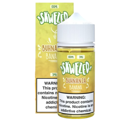 Skwezed 100ml - Banana (Formerly "Buhnanza")