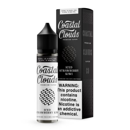 Coastal Clouds 60ml - ICED Strawberry Kiwi