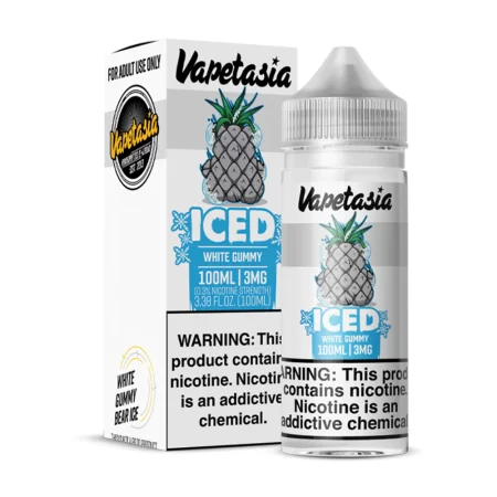 VAPETASIA 100ml - WHITE GUMMY ICED