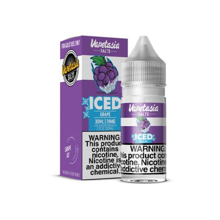 VAPETASIA SALT - GRAPE ICED