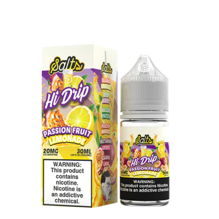 Hi-Drip Salts - PASSION FRUIT LEMONADE 30ml