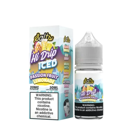 Hi-Drip Salts - PASSION FRUIT LEMONADE ICED 30ml