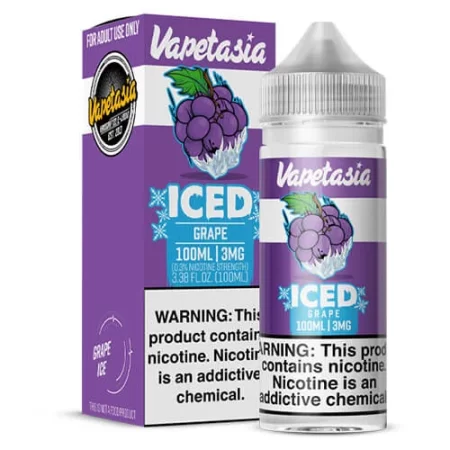 VAPETASIA 100ml - GRAPE ICED