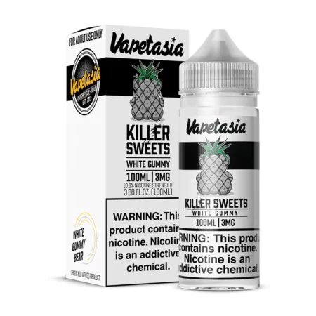 VAPETASIA 100ml - WHITE GUMMY