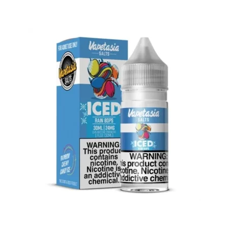 VAPETASIA SALT - RAIN BOPS ICED