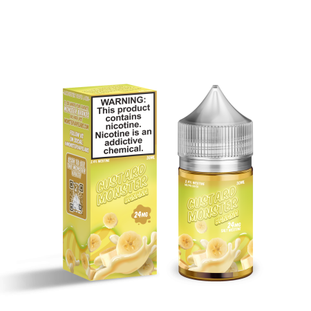 Custard Monster Salt - Banana