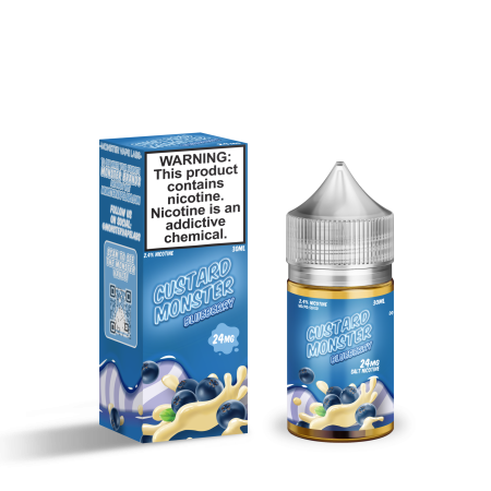 Custard Monster Salt - Blueberry