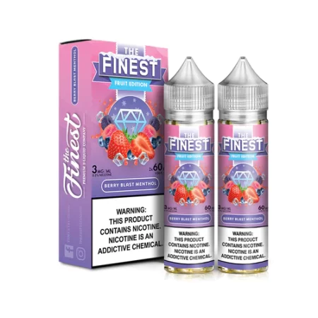 The Finest 120ml (2x 60ml) - Berry Blast Menthol