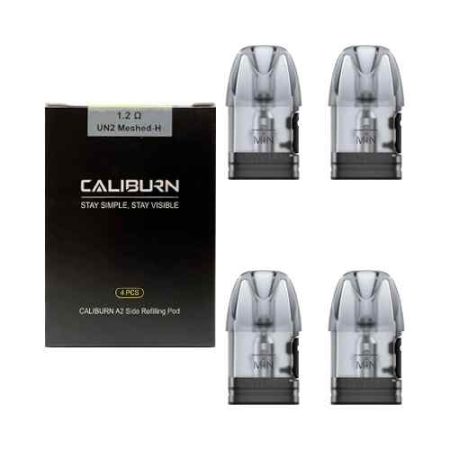 Uwell Caliburn A2 Side-Fill Replacement Pods (Pack of 4)