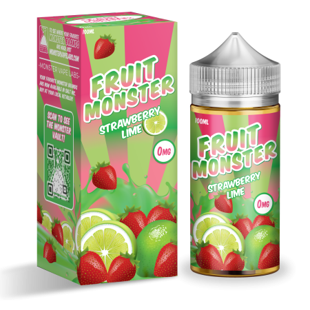 Fruit Monster 100ml - Strawberry Lime