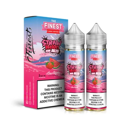 The Finest 120ml (2x 60ml) - Straw Melon Sour Belts