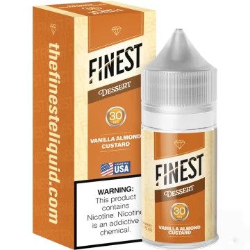 The Finest Salt 30ml - Vanilla Almond Custard