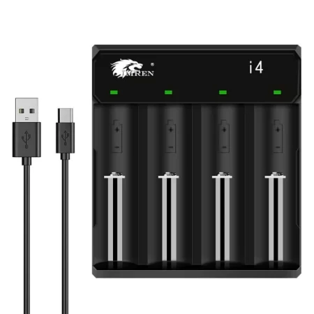 IMREN i4 INTELLIGENT 4-BAY BATTERY CHARGER