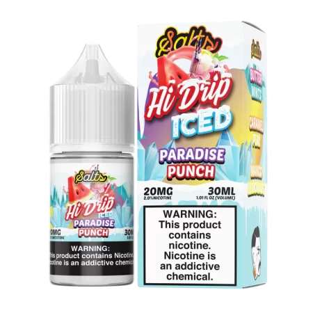 Hi-Drip Salts - PARADISE PUNCH ICED 30ml