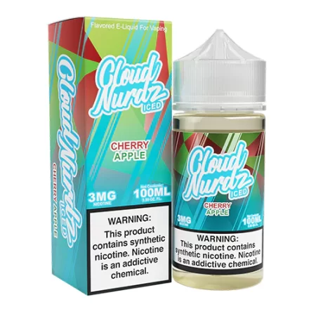 Cloud Nurdz 100ml - Cherry Apple Iced