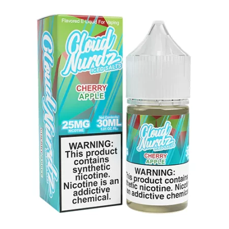 Cloud Nurdz Salts Cherry Apple ICED