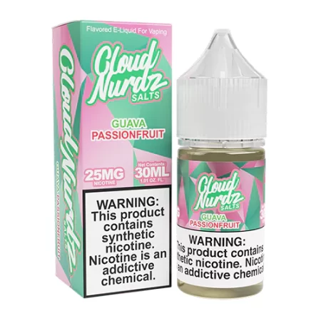 Cloud Nurdz Salts Guava Passionfruit (Formerly “Pink Guava Passion”)