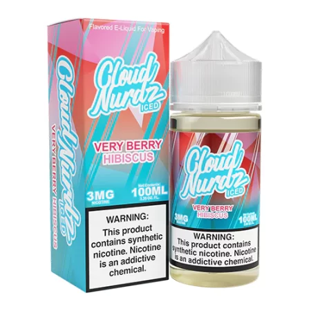 Cloud Nurdz 100ml - Very Berry Hibiscus Iced