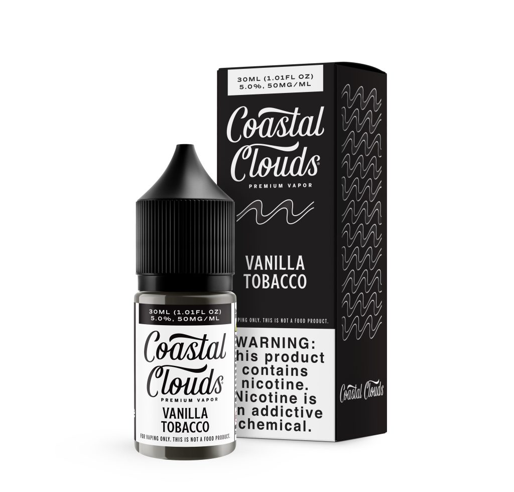 Coastal Clouds Salt Vanilla Tobacco E-Liquid Flavor And Vaping ...