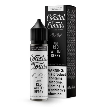 Coastal Clouds 60ml - ICED Red White and Berry